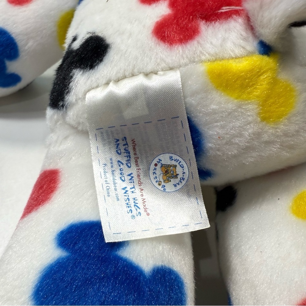 Build-A-Bear Disney Mickey Mouse Plush - Red, Yellow, Blue, Black - Picture 11 of 15